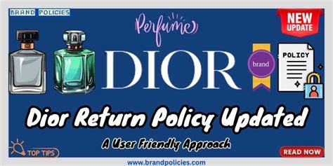 dior in-store return policy|Dior return label.